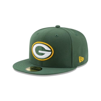 Green Bay Packers Gorra | New Era NFL 59fifty Fitted Cap Mexico - Verdes